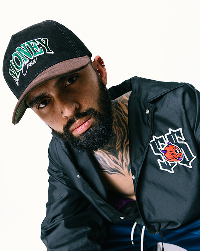 GORRA NEGRA MONEY CREW