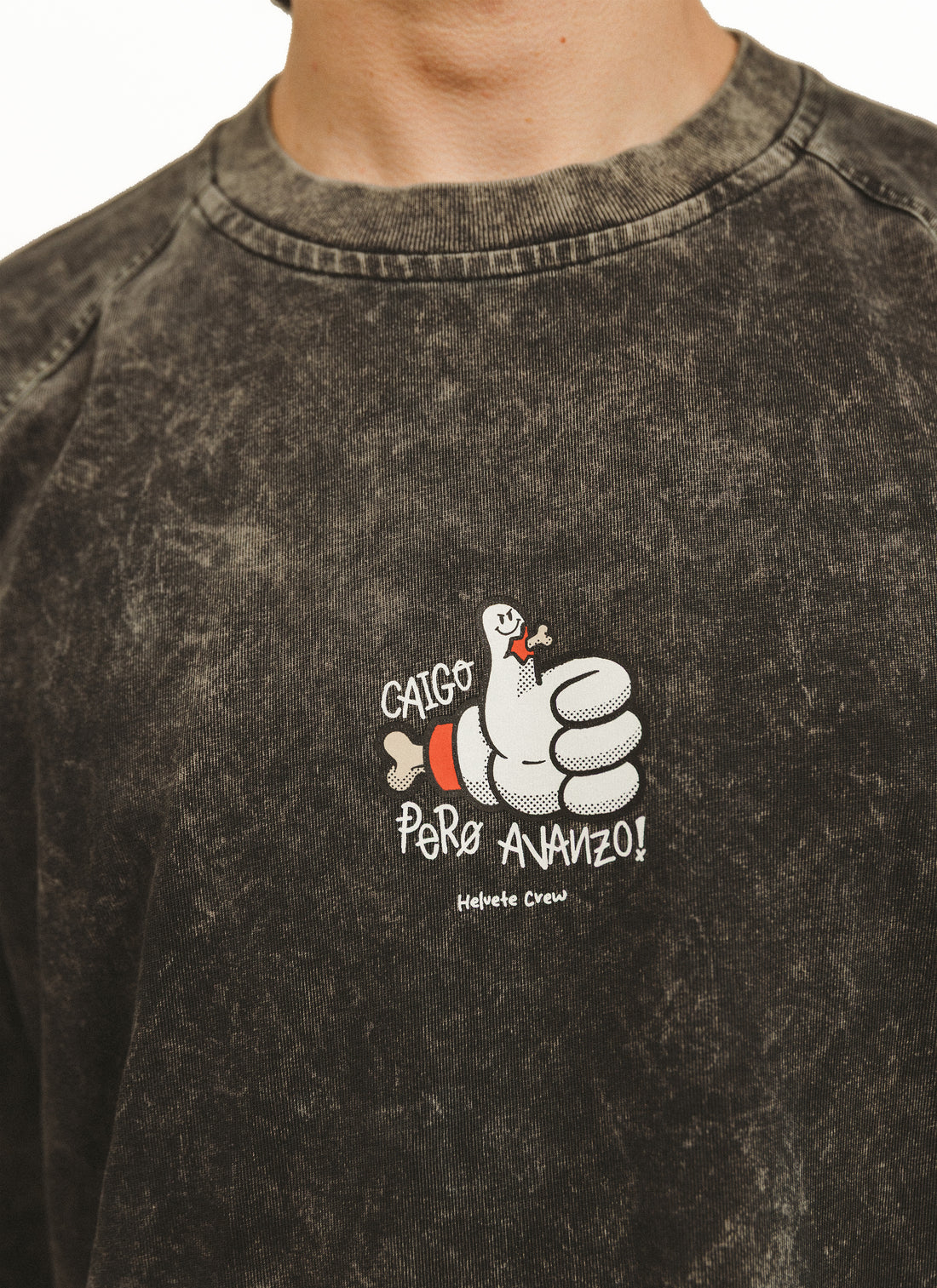 CAMISETA ACID WASH