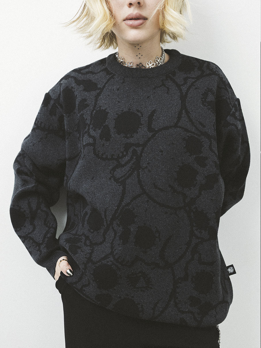 SWEATER HELVETE X SKULL