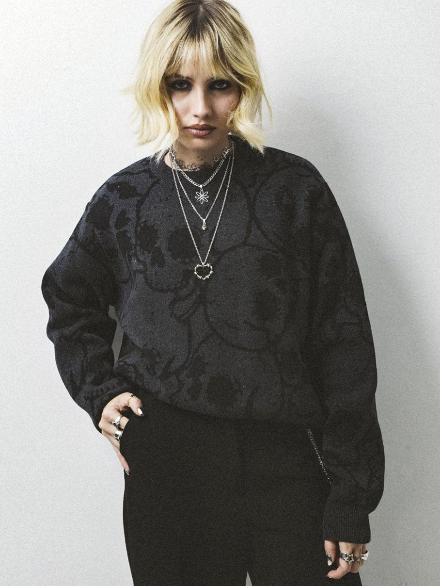 SWEATER HELVETE X SKULL