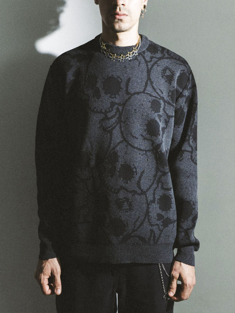 SWEATER HELVETE X SKULL