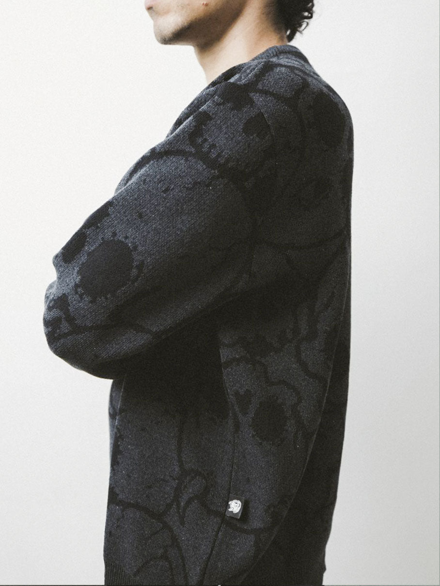 SWEATER HELVETE X SKULL